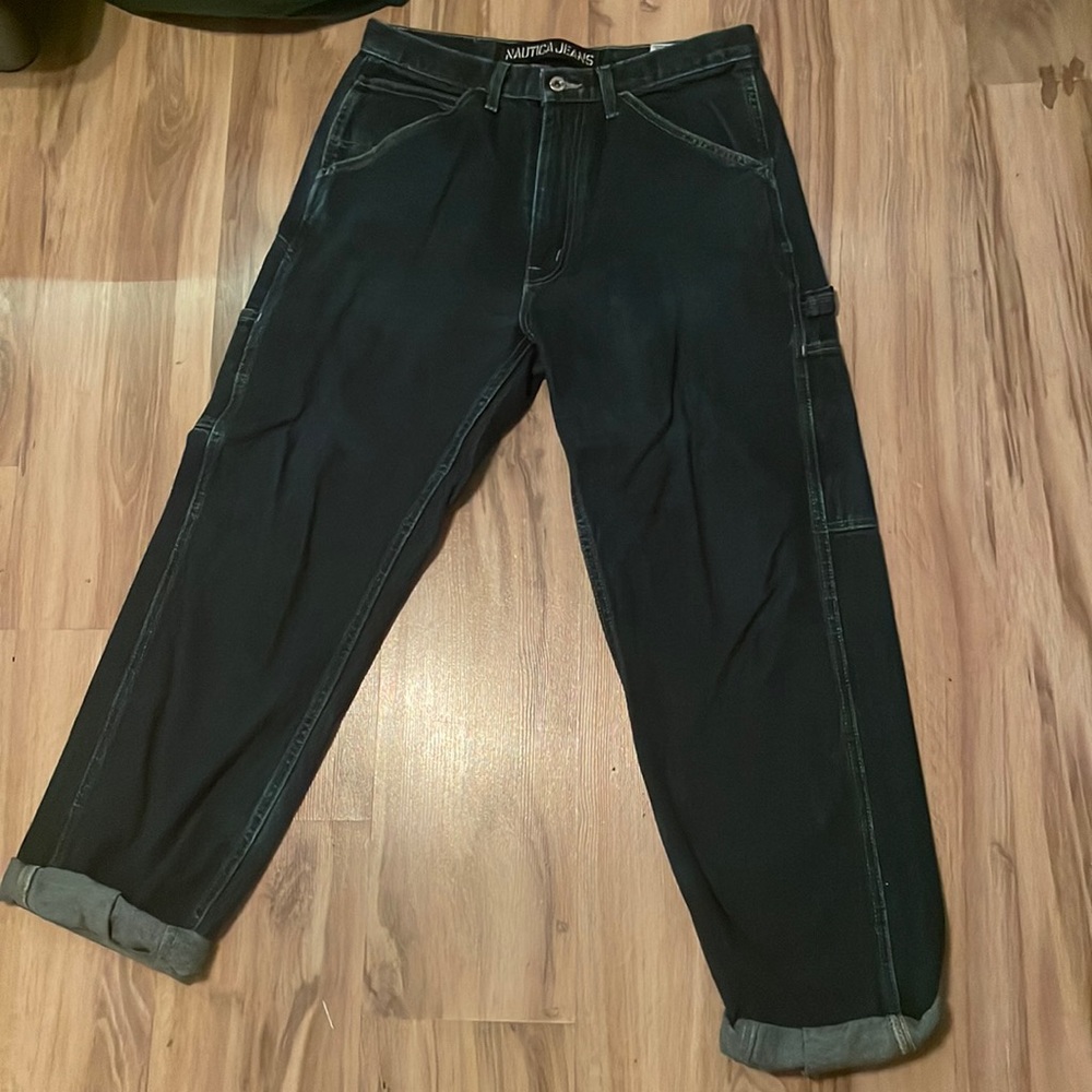 Vintage 90s Nautica carpenter (cargo) jeans